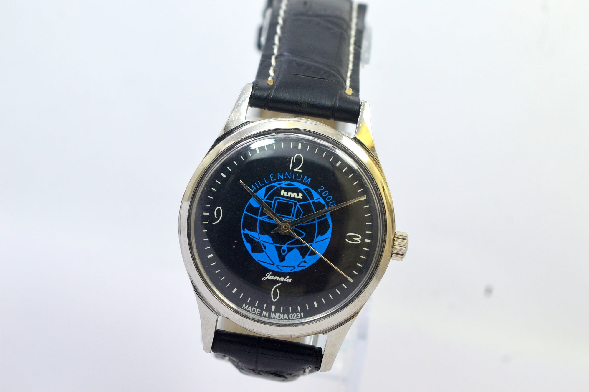 Hmt Janata Black Dial 17 Jewels Analog Wrist Watch For Mens