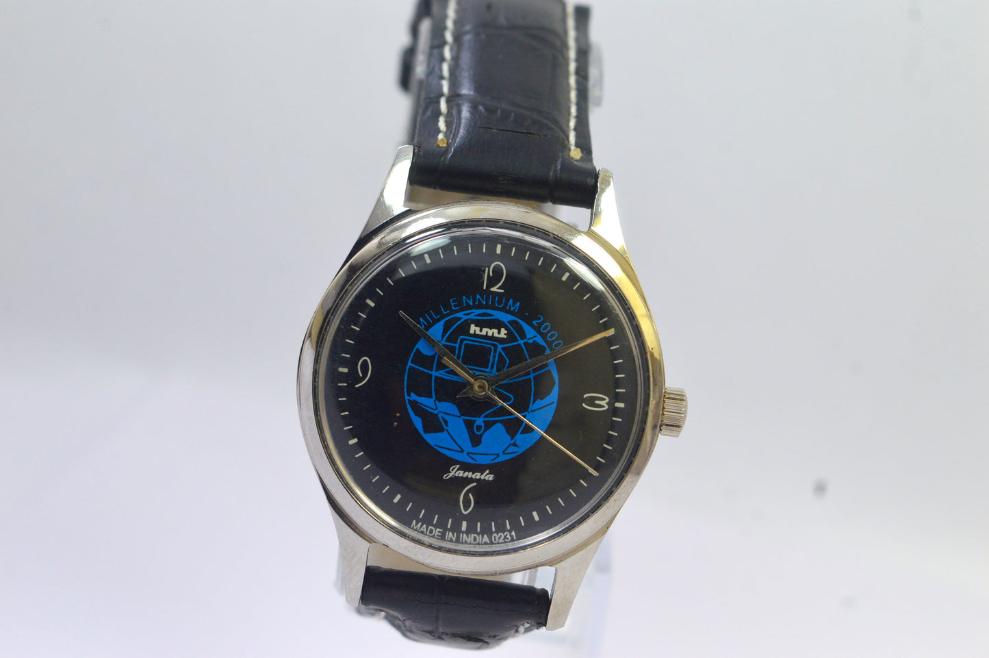 Hmt Janata Black Dial 17 Jewels Analog Wrist Watch For Mens
