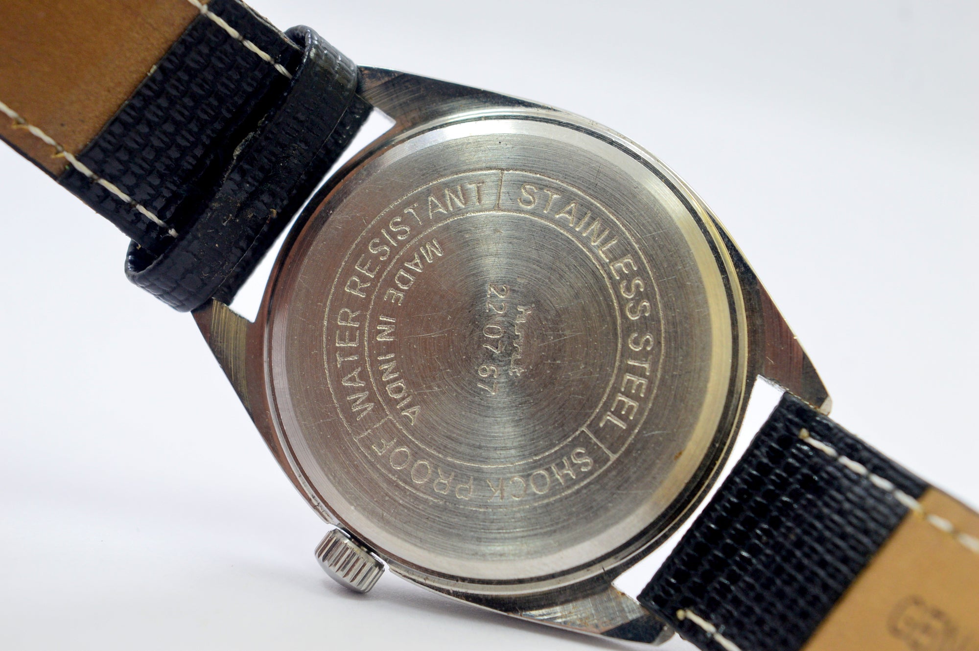 Hmt Pilot White Dial 17 Jewels Analog Wrist Watch For Men's