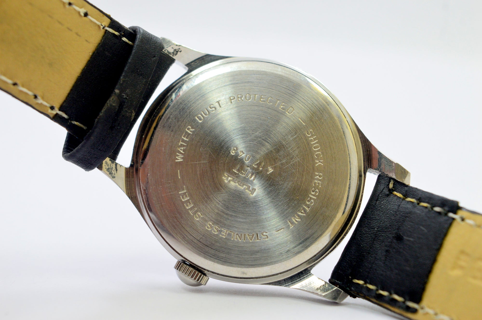 Hmt Janata Blue Dial 17 Jewels Analog Wrist Watch For Men