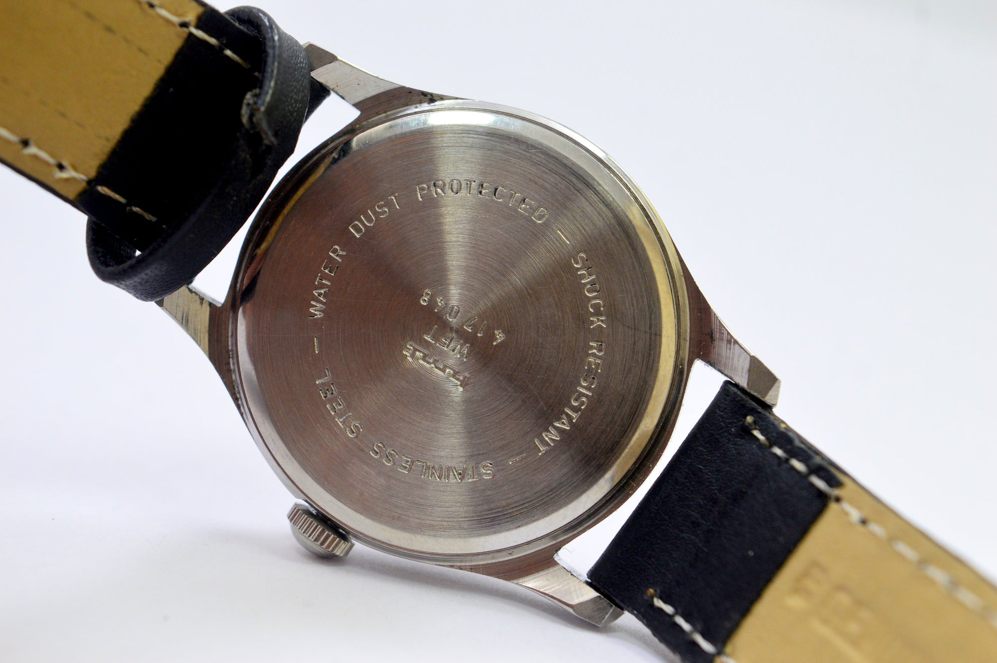 Hmt Janata White Dial Analog 17 Jewels Wrist Watch For Men