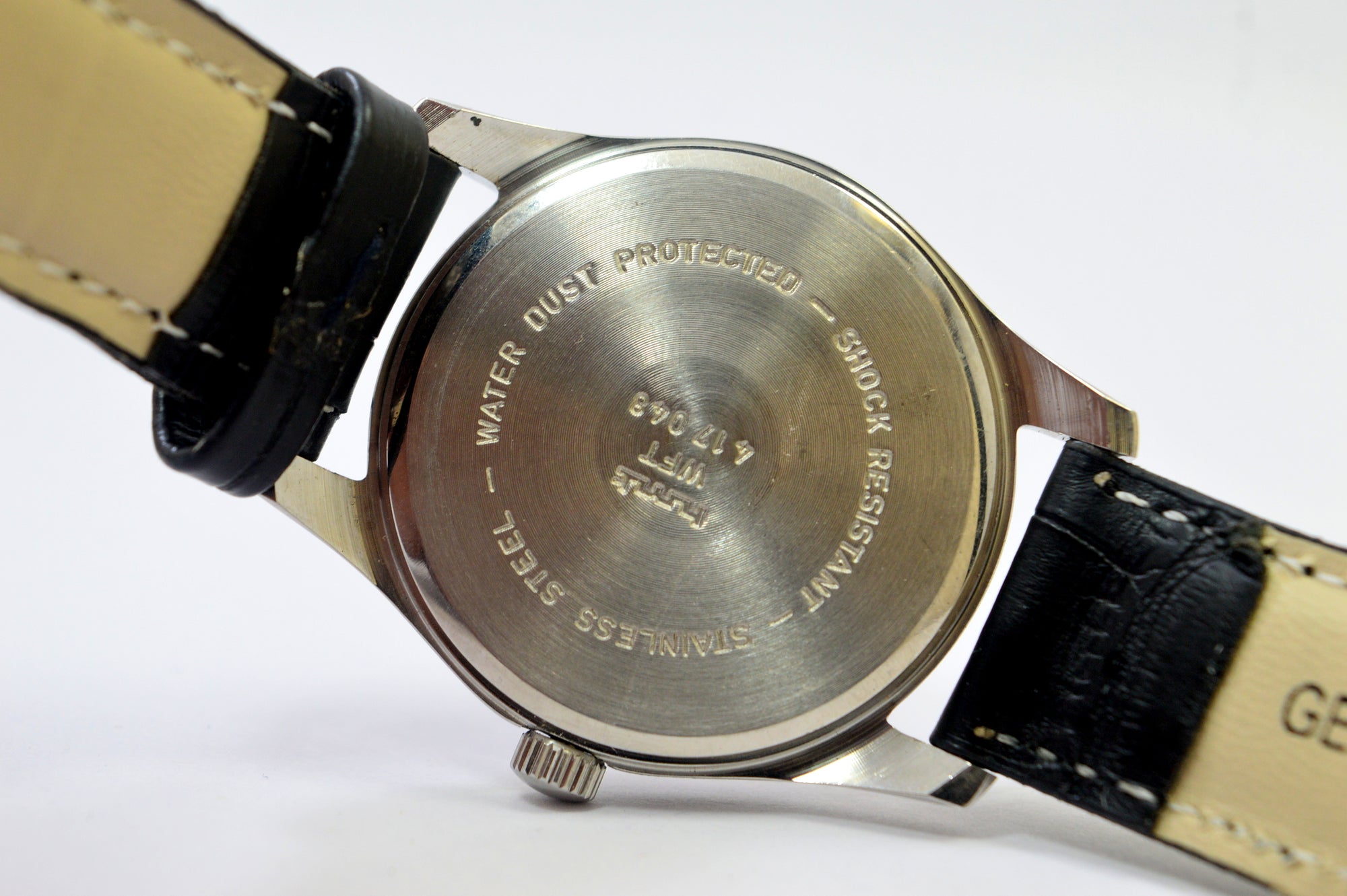 Hmt Janata Blue Dial 17 Jewels Analog Wrist Watch For Men