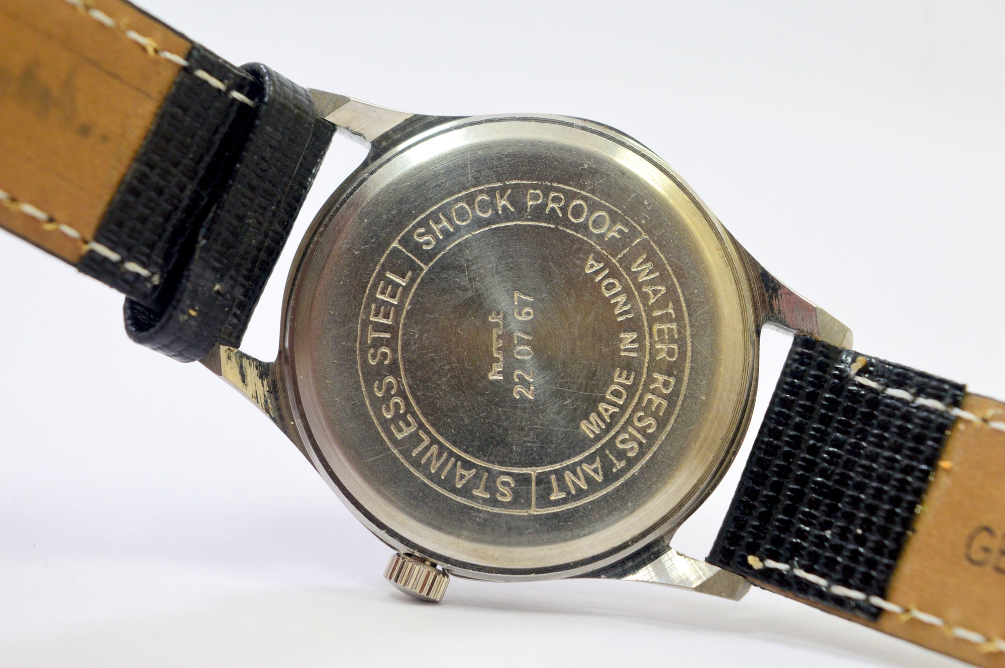 Hmt Pilot Black Dial 17 Jewels Analog Wrist Watch for Men