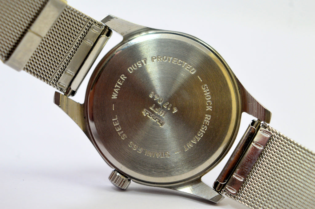 Hmt Pilot Black Dial 17 jewels Analog Wrist Watch For Men