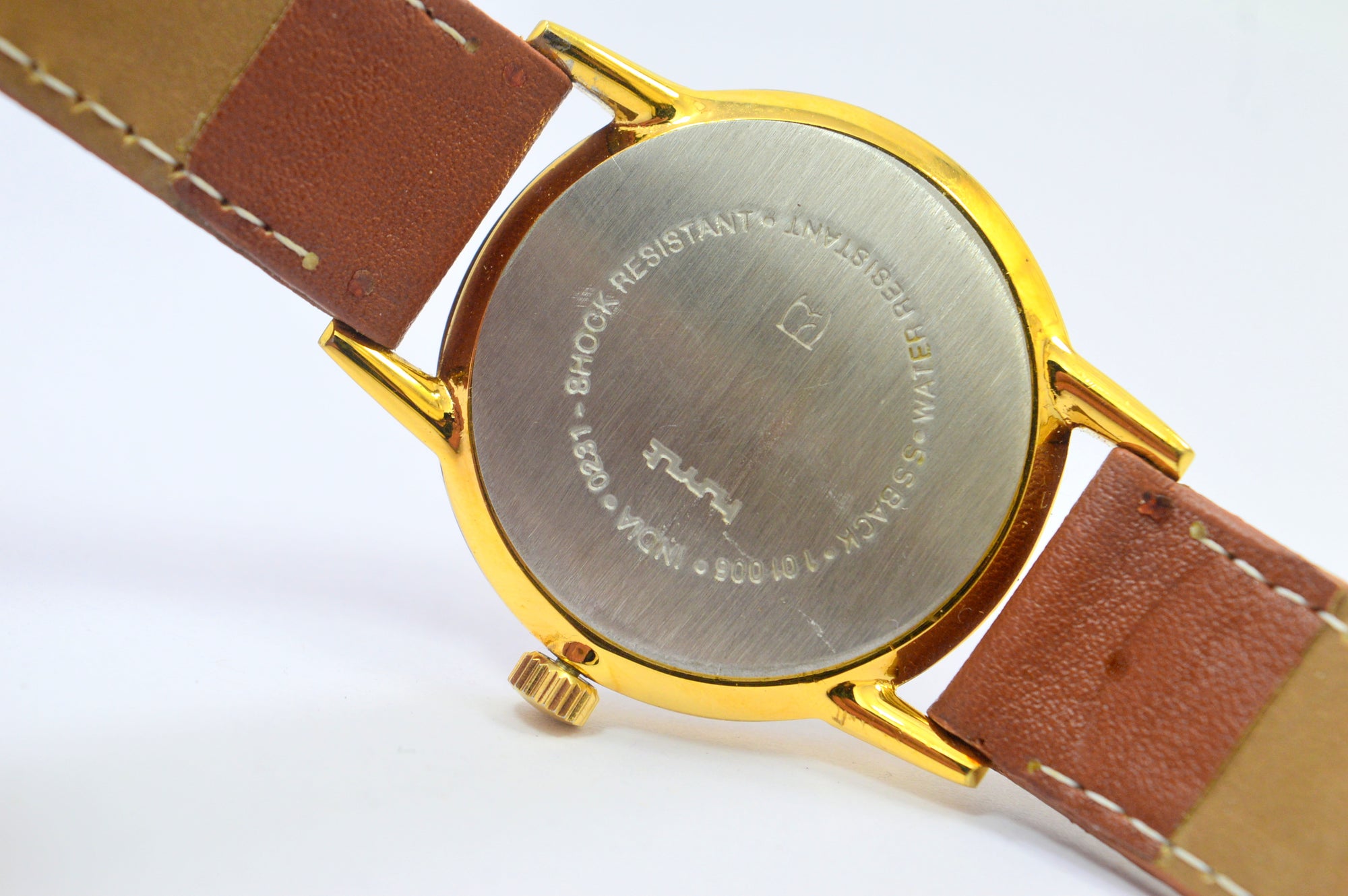 Hmt Sona Brown Dial 17 Jewels Analog Wrist Watch For Mens