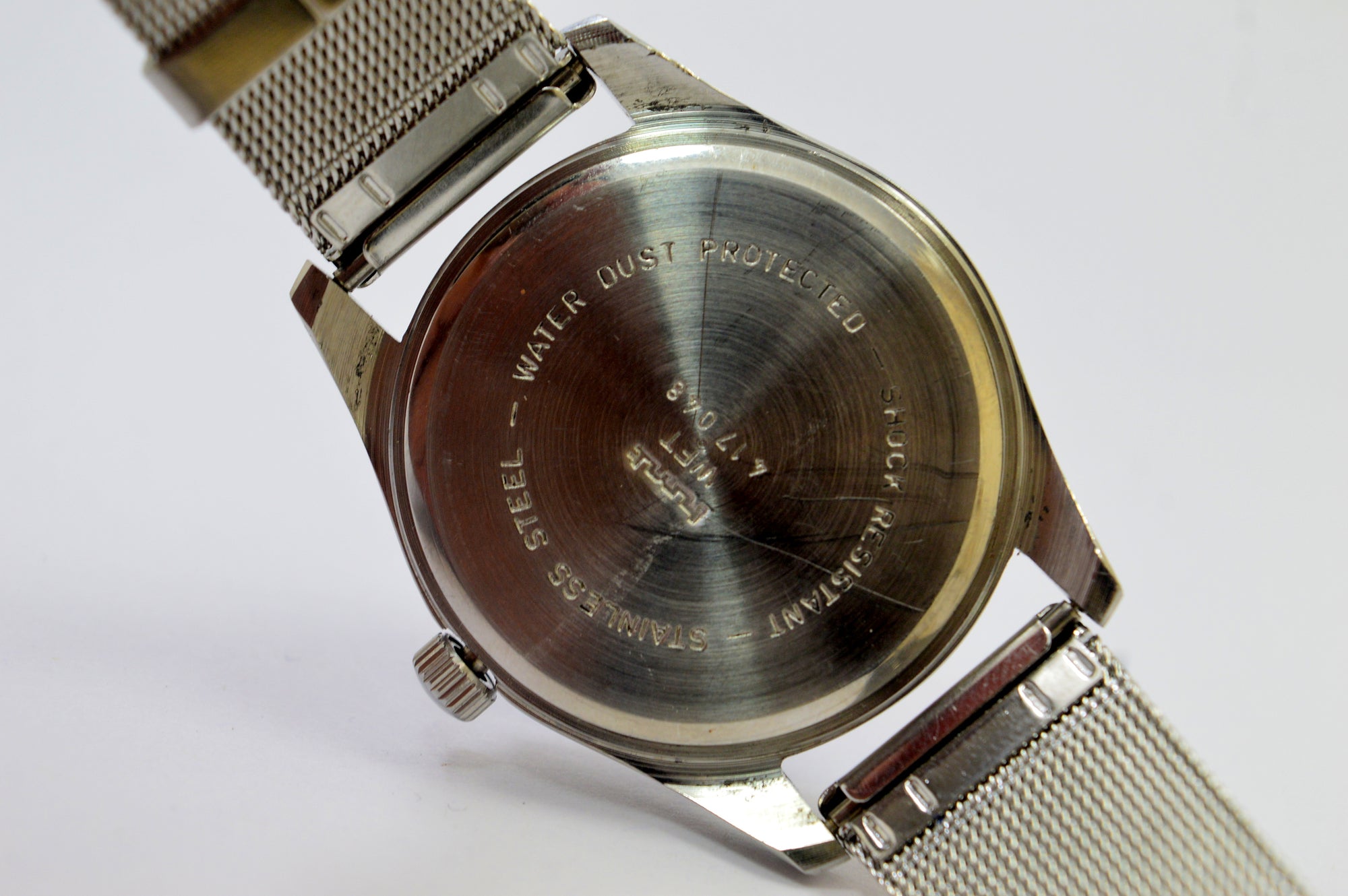 Hmt Pilot Blue Dial 17 Jewels Analog Wrist Watch For Men