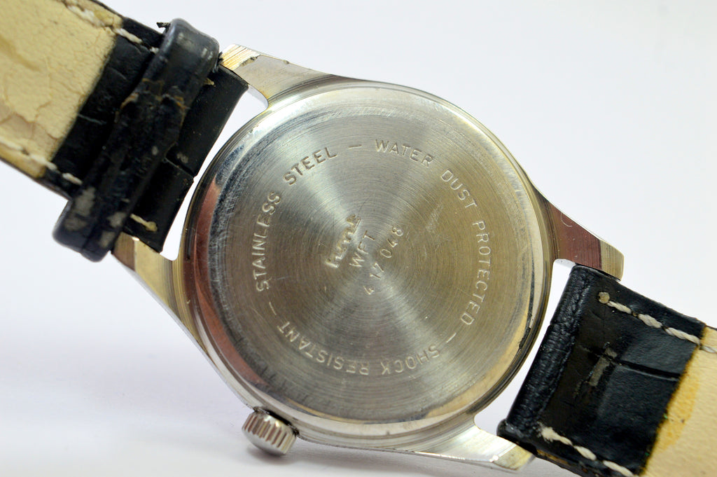 Hmt Pilot Blue Dial 17 Jewels Analog Wrist Watch For Men