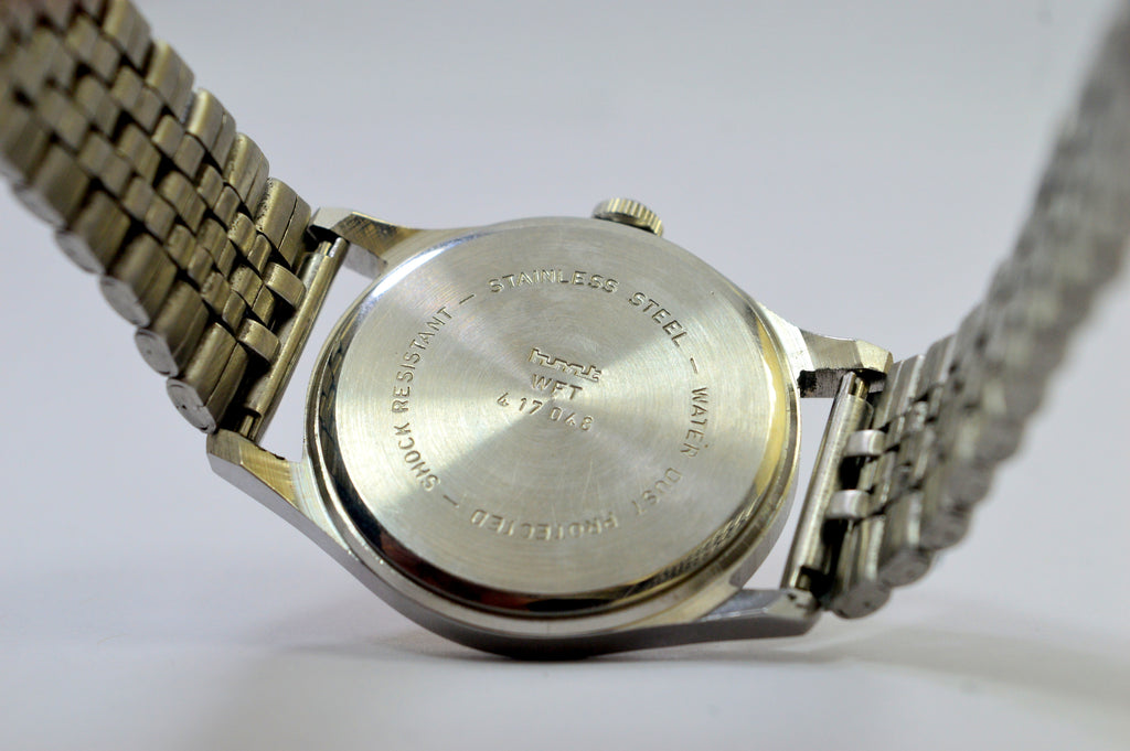 Hmt Janata Hindi Figure 17 Jewels Analog Wrist Watch For Men